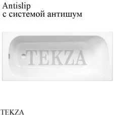 BETTE BETTEFORM Встраиваемая прямоугольная ванна 2941-000 AS AD, сталь, антишум, антислип Sense, белый глянец