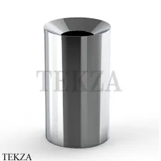 Decor Walther BASIC DW 240 Мусорный бак с внутренним ведром 0615600, хром глянец