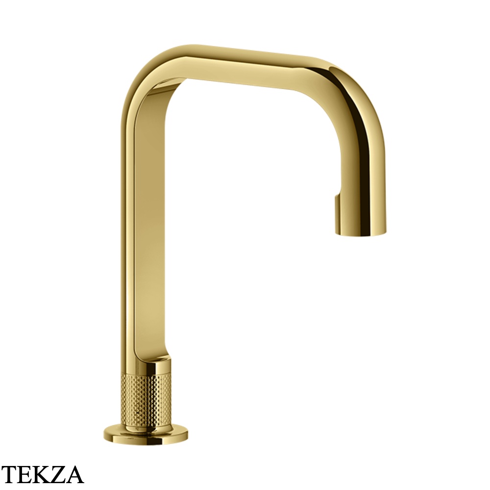Gessi INCISO Излив для раковины на столешницу 58093-246, Gold PVD