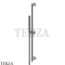 Newform Штанга с ручной стержневой лейкой сталь 69656X.59.064, PVD Brushed gun metal