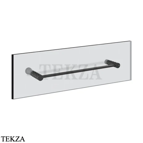 Gessi Pelle Tresse Полотенцедержатель для крепления на стекло, 45 см 78613-299, Black XL