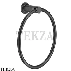 Gessi INCISO accessories Держатель для полотенца кольцевой 58509-707, Black Metal Brushed