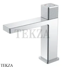 Boheme QUAD Смеситель для раковины автомат, без гарнитура 159-CR, Хром глянец