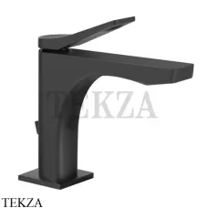 Gessi RILIEVO Смеситель для раковины, с донным клапаном 59001-299, черный матовый