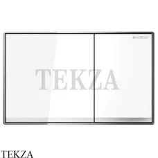 Geberit Sigma60 Клавиша смыва, стекло 115.640.SI.1, цвет белый глянец Geberit Sigma60 Клавиша смыва, стекло 115.640.SI.1, цвет белый глянец