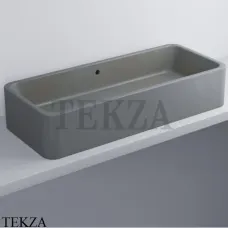 Cielo SHUI Раковина накладная прямоугольная 100, с переливом SHLAA10020 CM, Cemento