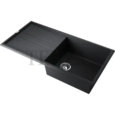 Omoikiri Tedori 100 Кухонная мойка Tetogranit прямоугольная с крылом 4993916 черный