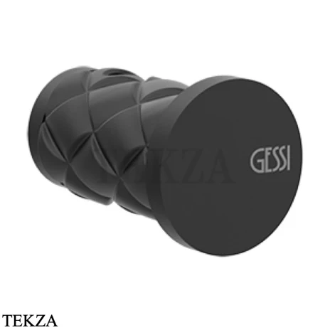 Gessi Pelle Tresse Крючок одинарный для полотенца 78521-299, Black XL