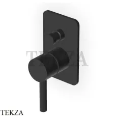 Zucchetti Pan Смеситель для душа, внешняя часть ZP6121.N1, черный goffrato Zucchetti Pan Смеситель для душа, внешняя часть ZP6121.N1, черный goffrato