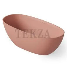 Dea Design Edge Ванна отдельностоящая овальная 160x76 Solid Surface DD8928 1600 13, Lotus №13