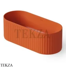 Dea Design Stripes Ванна отдельностоящая овальная 170x72 Solid Surface DD8804 1700 7, Orange №7