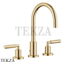 Dornbracht TARA Смеситель для умывальника 165, с донным клапаном 20713882-28, латунь сатин Brushed