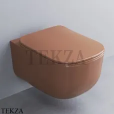 Cielo ERA 2.0 Унитаз подвесной, БЕЗ ОБОДКА, сиденье с микролифтом ERVSK NI, Ninfea