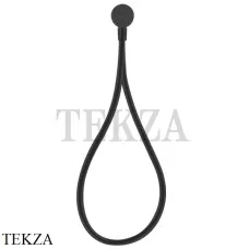 Gessi HI-FI Душевой комплект с магнитной лейкой, шланг из хромолюкс 63099-299, Black XL