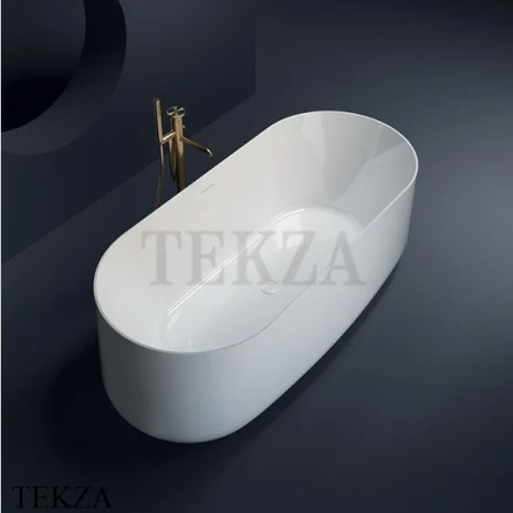 Gruppo Treesse Calida Ванна овальная акриловая 155х80 V035BL, белый глянец