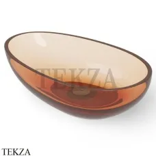 Dea Design Washbasins Раковина настольная 60х36 Glasstech DD9035 600 R1, Sunset R1