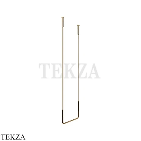 Gessi Goccia Потолочный полотенцедержатель 45 см 38144-735, Warm Bronze PVD