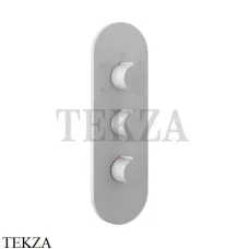 Gessi Ingranaggio-Anello Термостат для душа, 5 потоков, внешняя часть 43072-279, белый матовый