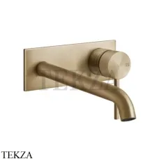 Gessi 316 TRAME Смеситель для раковины, внешняя часть, 17-20 см 54390-726, Warm Bronze Br.