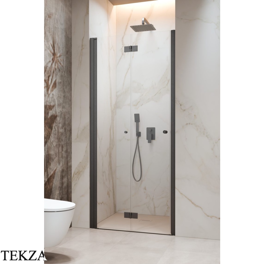 Radaway Nes DWB Душевая дверь 90 см, правая R, 10029090-92-01R, брашированная оружейная сталь