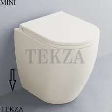 Cielo Smile MINI Унитаз напольный слив в пол, сиденье микролифт SMVASR TL, Talco