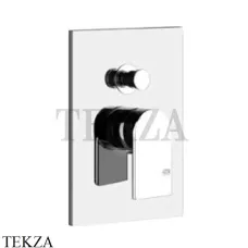 Gessi Emporio Via Manzoni Смеситель для душа с переключателем, внешняя часть 44634-031, хром глянец