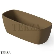 Dea Design Soul Ванна отдельностоящая скругленная 170x72 Solid Surface DD8632 1700 1, Dark Camel №1