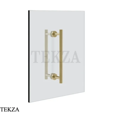 Gessi Ludovica Полотенцедержатель для крепления на стекло, 20 см 76630-727, шампань Brushed
