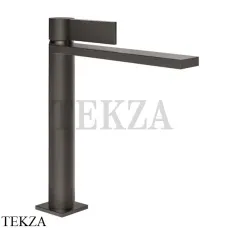 Gessi Inverso Diamantato Смеситель для раковины средний, без гарнитуры 73606-707, Black Metal Br.