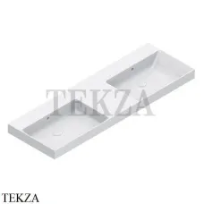 Catalano Zero Раковина двойная, подвесная, встраиваемая, на мебель 1150ZEDUP00, белый глянец