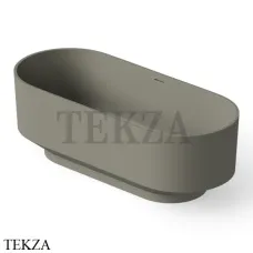 Dea Design Shadow Ванна отдельностоящая овальная 170x72 Solid Surface DD8675 1700 4, Light Grey №4