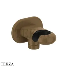 Gessi Goccia Держатель для душевой лейки с выводом 33761-713, Antique Brass
