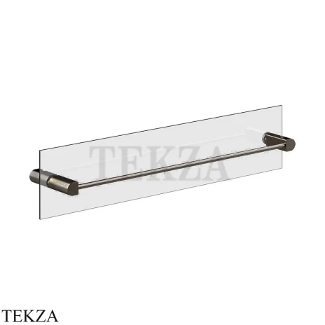 Gessi RILIEVO Полотенцедержатель для крепления на стекло, 60 см 59566-761, Coffee Bronze Br. PVD