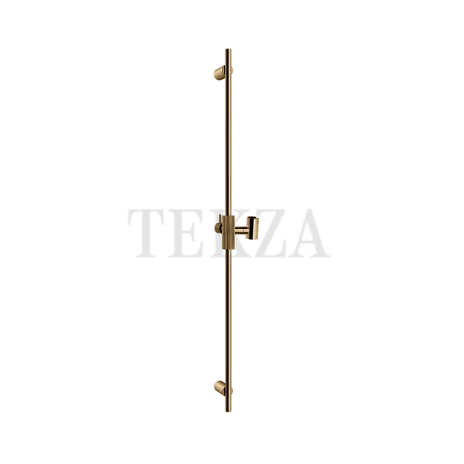 Gessi INGRANAGGIO Штанга для душа с держателем 63585-735, Warm Bronze PVD