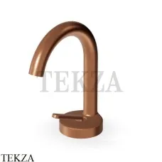 Zucchetti Isy22 Смеситель для раковины, без гарнитуры ZIS1401.P91, brushed copper PVD