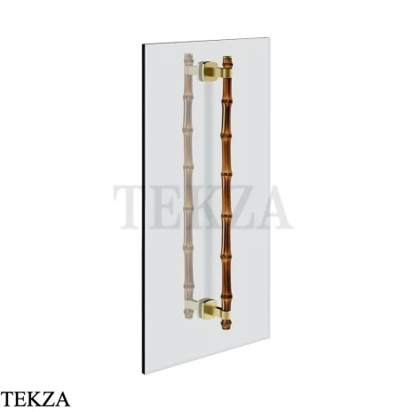 Gessi Jacqueline Полотенцедержатель для крепления на стекло, 60 см 77637-727, шампань Brushed