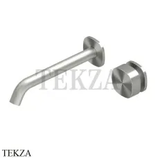 QuadroDesign Super Смеситель для раковины 210, внешняя часть, 22 11T AS, Brushed Stainless Steel