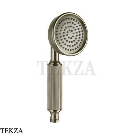 Gessi VENTI20 Душевая лейка с защитой от известкового налёта 65154-149, Finox Brushed Nickel