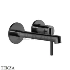 Gessi INGRANAGGIO Смеситель для раковины короткий, внешняя часть 63581-706, Black Metal