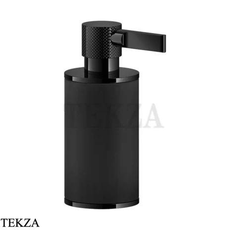 Gessi INCISO accessories Дозатор настольный для жидкого мыла, черный 58538-706, Black Metal PVD