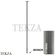 Gessi 316 CESELLO Потолочный электронный смеситель для раковины 54424-239, Steel Brushed