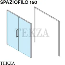Effegibi SPAZIOFILO 160 Дверь распашная для хаммам без порожка HA30010006
