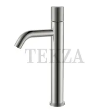 Boheme Stick Смеситель для раковины высокий Stick 122-NB.2 Nikel Brush с ручкой TOUCH