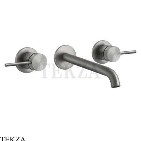 Gessi 316 MECCANICA Смеситель для раковины 19-21, внешняя часть 54294-239, Steel Brushed