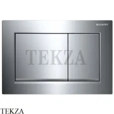 Geberit Omega30 Клавиша смыва для Omega 115.080.KH.1, хром глянец/хром матовый/хром глянец