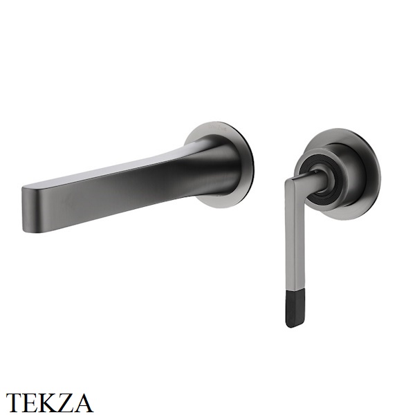 Boheme Duo Смеситель для раковины однорычажный, комплект 165-SGM, Shine gun metall