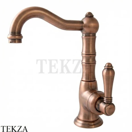 Nicolazzi Cinquanta Смеситель для раковины высокий, с донным клапаном El Capitan, 3458RA75C, Copper