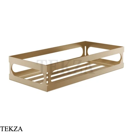 Gessi RILIEVO Полка-решетка в душевую зону 59549-726, Warm Steel Br. PVD