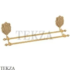 Migliore Cleopatra Держатель для банного полотенца двойной 16701, золото глянец