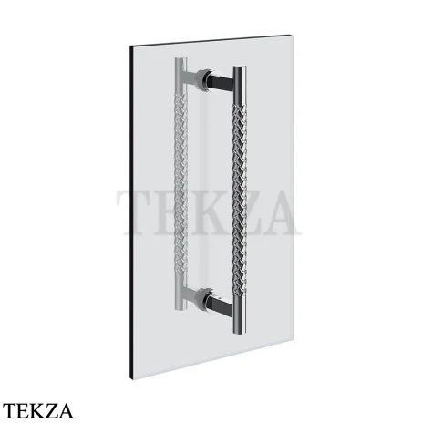 Gessi Pelle Tresse Полотенцедержатель для крепления на стекло, 45 см 78632-031, Хром глянец